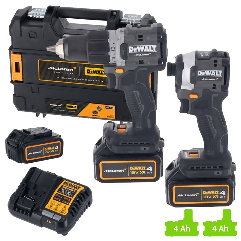 Zestaw elektronarzędzi DEWALT McLaren DCK200MM2T-QW