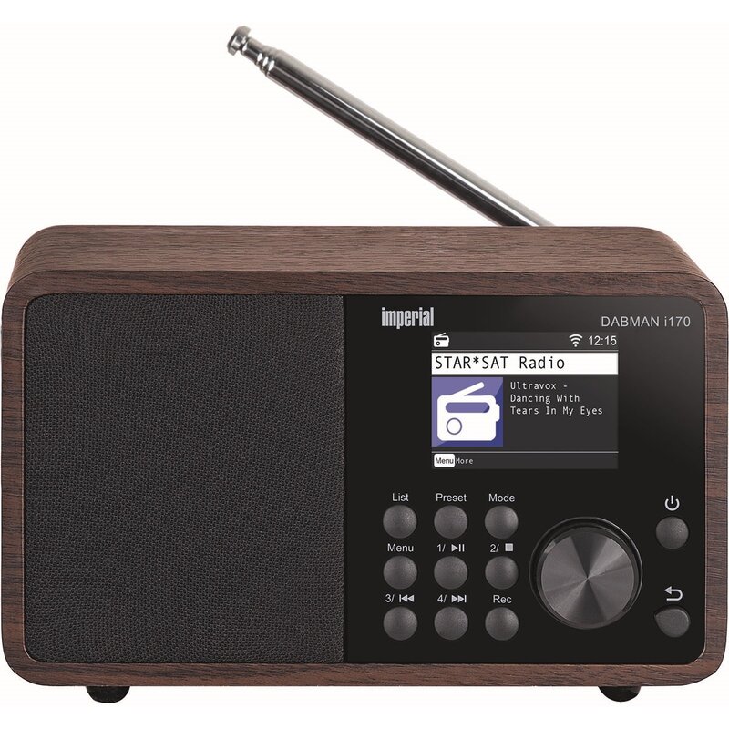 Imperial DABMAN i170  Radio FM DAB+ Internetowe Wi-Fi Bluetooth Drewno