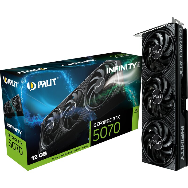 Karta graficzna PALIT GeForce RTX 5070 Infinity 3 12GB DLSS 4.5