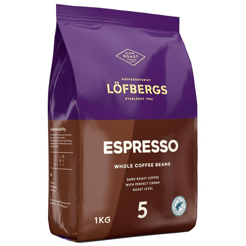 Kawa ziarnista LÖFBERGS Espresso 1 kg