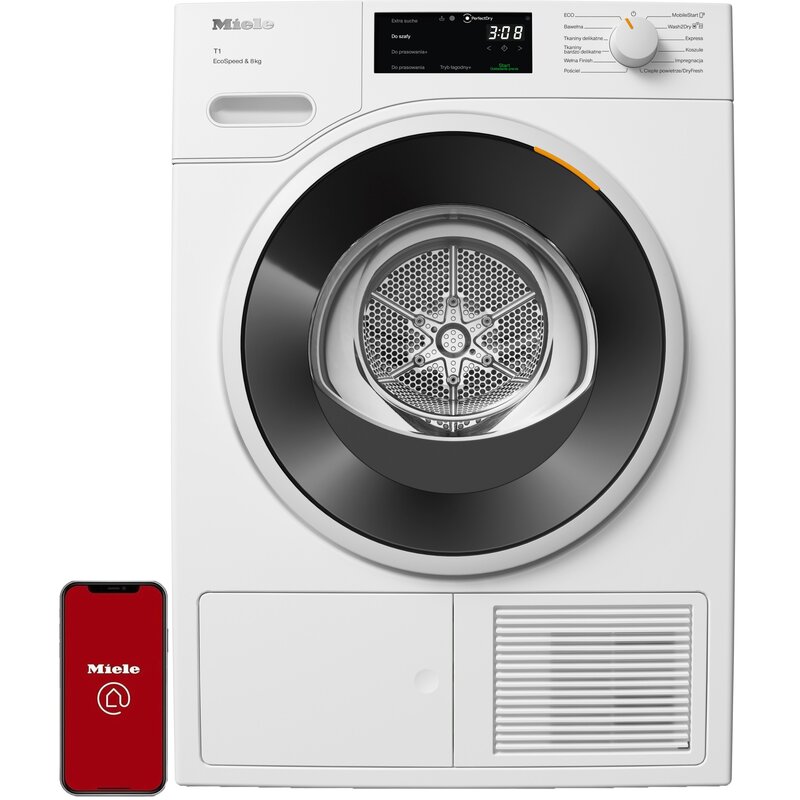 Suszarka MIELE TWC640WP EcoSpeed z pompą ciepła