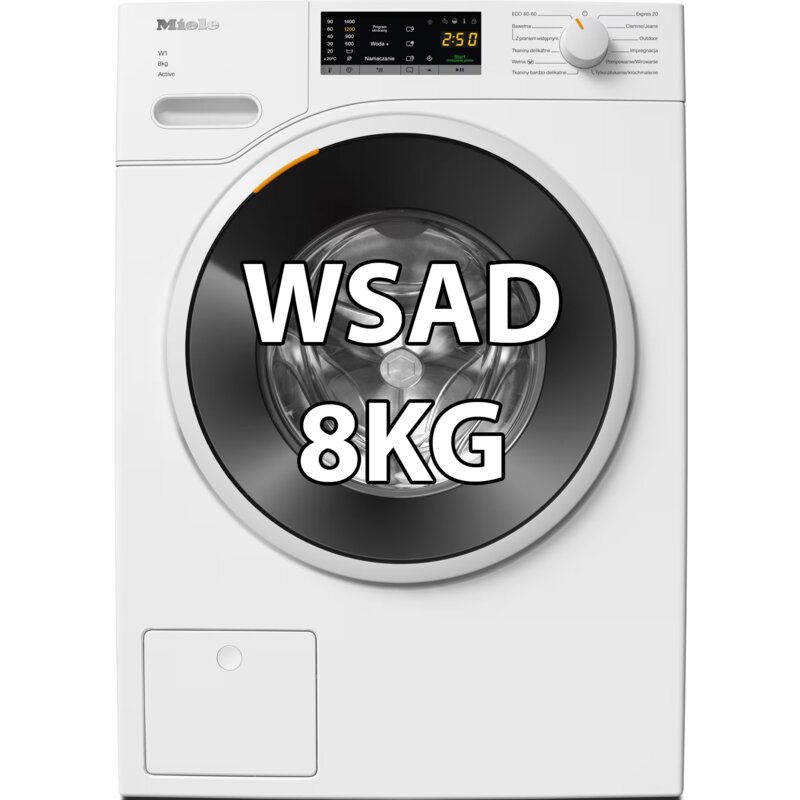 Pralka MIELE W1 WWA120 WCS 8kg 60cm 1400obr