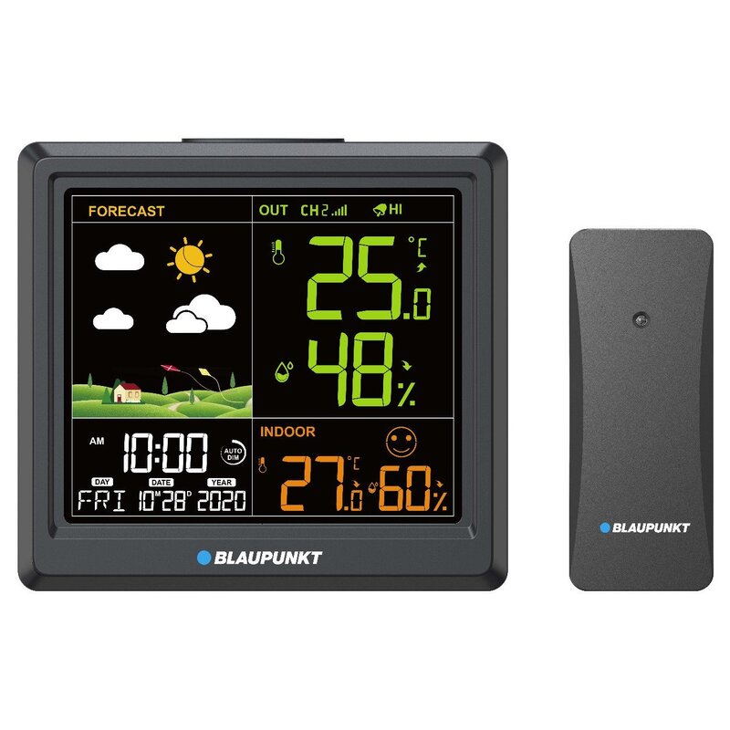 Stacja pogodowa Blaupunkt WS25BK czarna