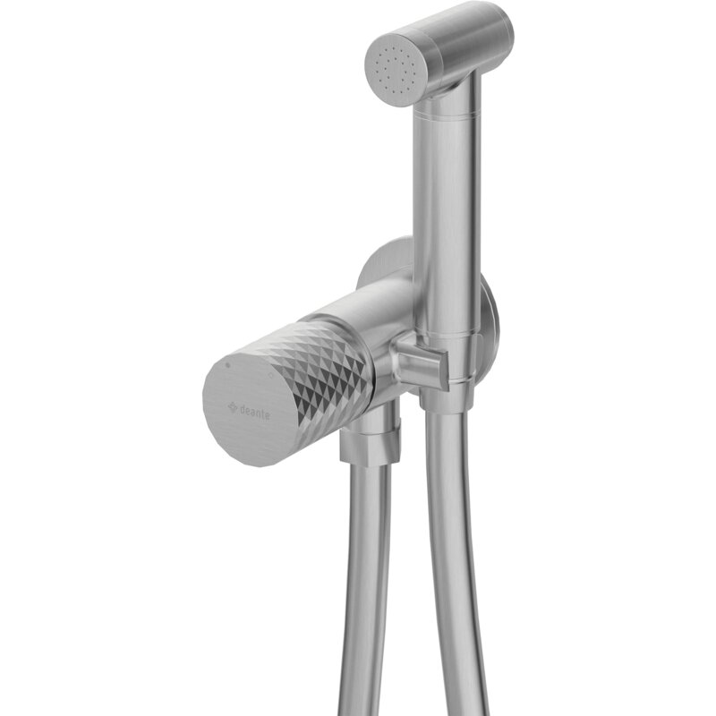Bateria bidetowa DEANTE Silia Hexa BHS F34M Stal szczotkowana
