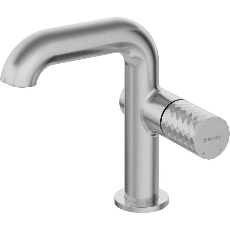 Bateria umywalkowa DEANTE Silia Hexa BHS F24M Stal szczotkowana