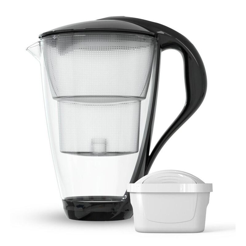 Dzbanek filtrujący DAFI Crystal Led Czarny