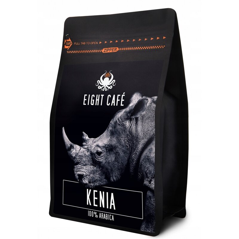 Kawa ziarnista EIGHT CAFE Kenia Arabica 0.5 kg (Rzemieślnicza)