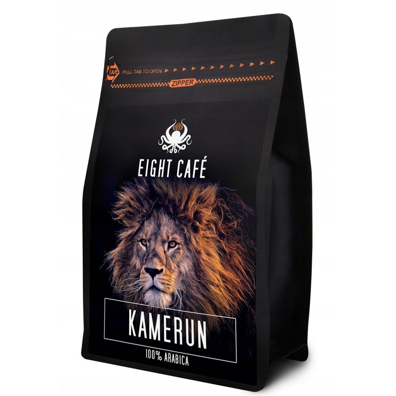 Kawa ziarnista EIGHT CAFE Kamerun Arabica 0.5 kg (Rzemieślnicza)