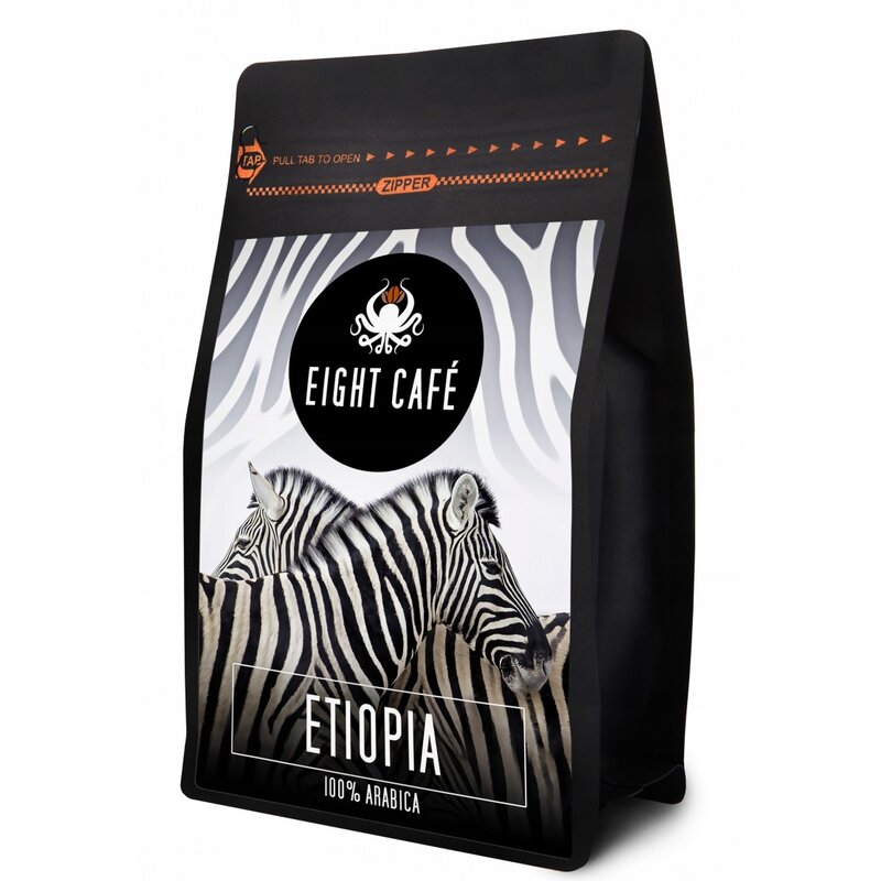 Kawa ziarnista EIGHT CAFE Etiopia Arabica 0.5 kg (Rzemieślnicza)