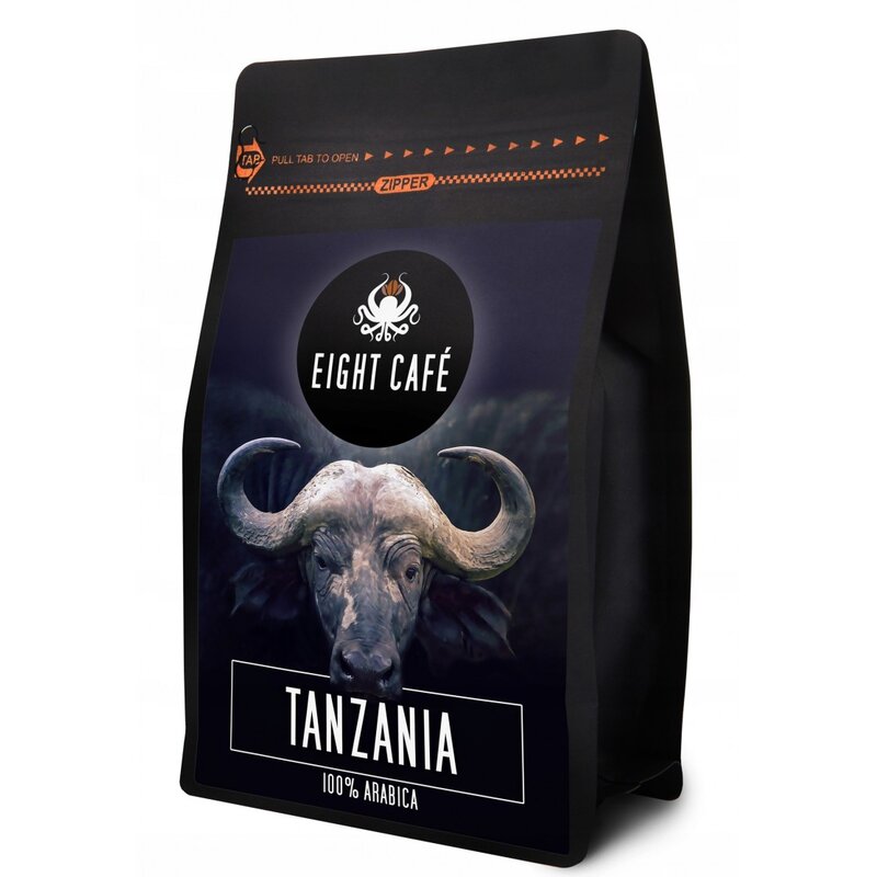 Kawa mielona EIGHT CAFE Tanzania Arabica 0.5 kg (Rzemieślnicza)
