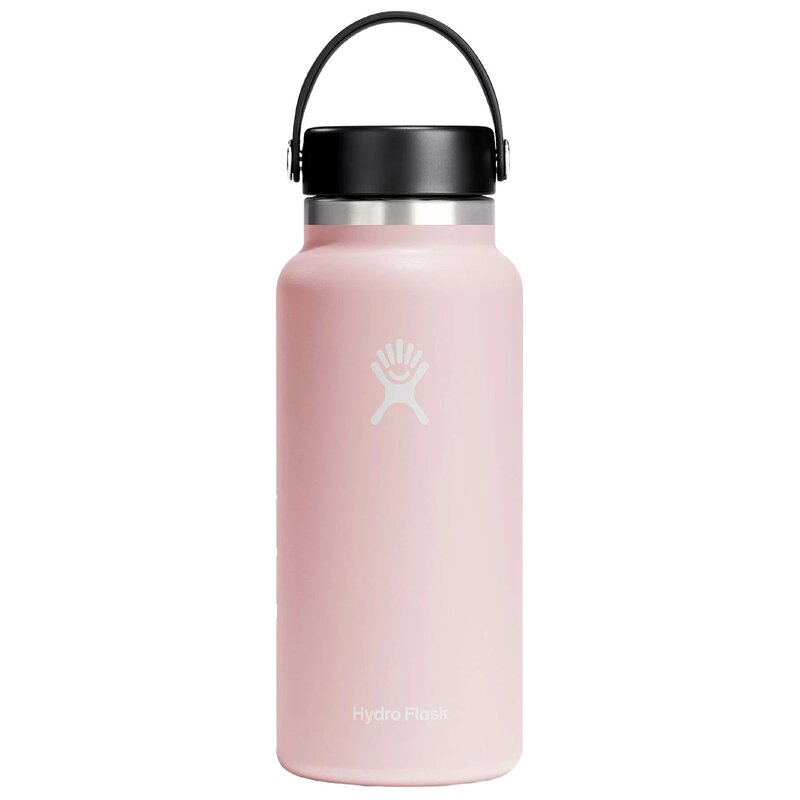 Butelka termiczna HYDRO FLASK Wide Mouth Różowo-czarny 946 ml