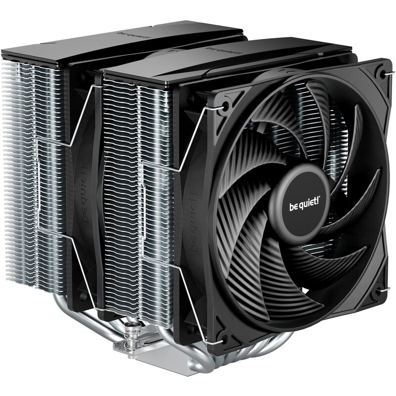 be quiet! Pure Rock Pro 3 Silver 2x120mm