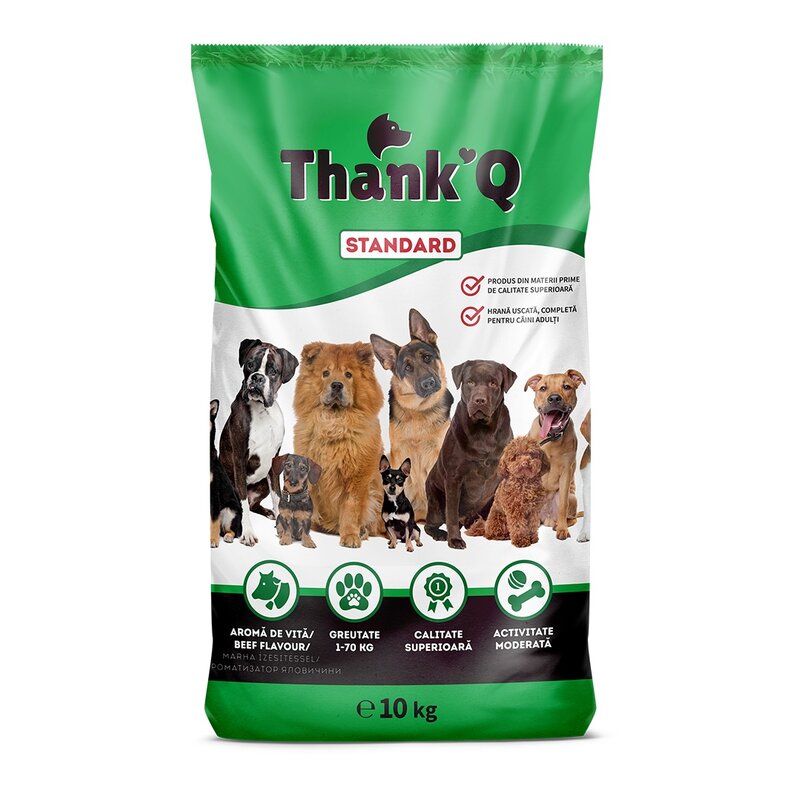 Karma dla psa THANKQ Standard Wołowina 10 kg