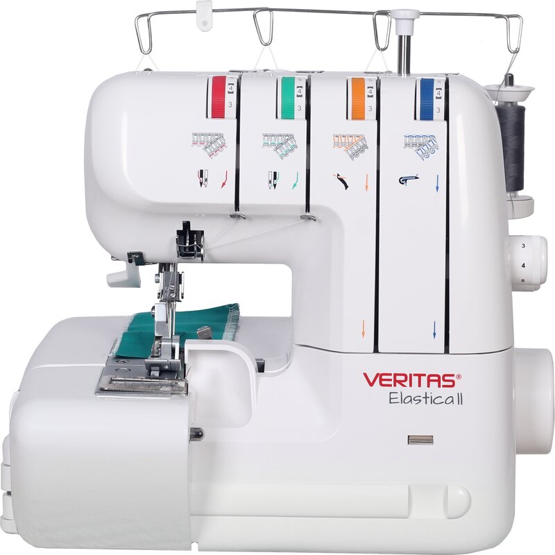Maszyna do szycia Overlock VERITAS Elastica II + Nożyczki krawieckie Gratis