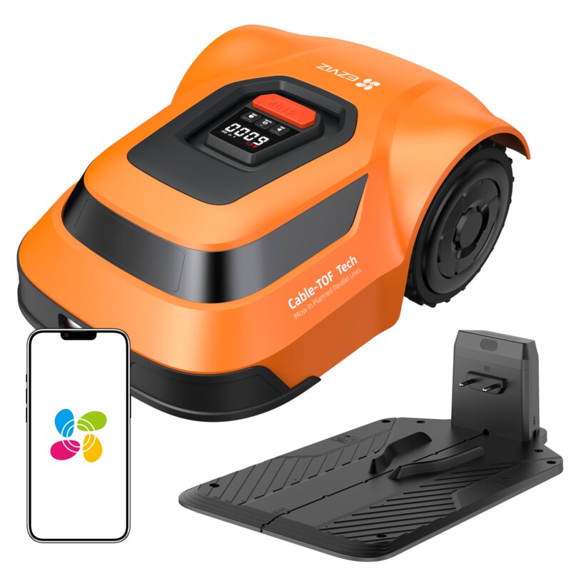 Robot koszący EZVIZ RM600 (CS-R64-A11) sterowanie Bluetooth/Wi-Fi 600m2