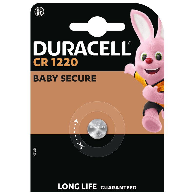 Bateria CR1220 DURACELL (1 szt.)