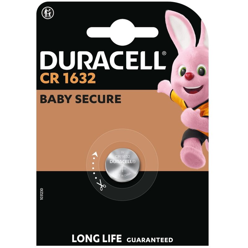 Bateria CR1632 DURACELL (1 szt.)