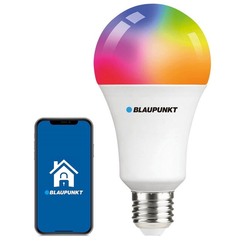 Inteligentna żarówka LED BLAUPUNKT 9W E27 Wi-Fi/Bluetooth