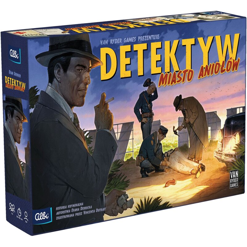 Gra planszowa ALBI Detektyw Miasto Aniołów 95731