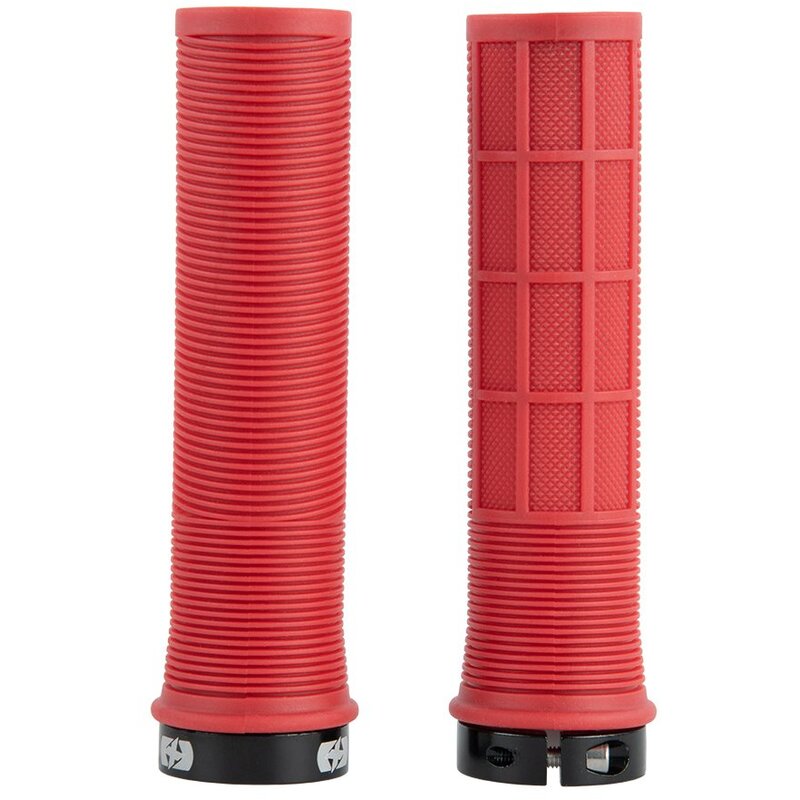 Chwyty do kierownicy OXC MTB Driver Lock-On OXFHG805R Czerwony