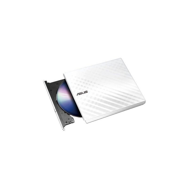 Asus Nagrywarka zewnętrzna SDRW-08D2S-U Lite Slim DVD USB biała
