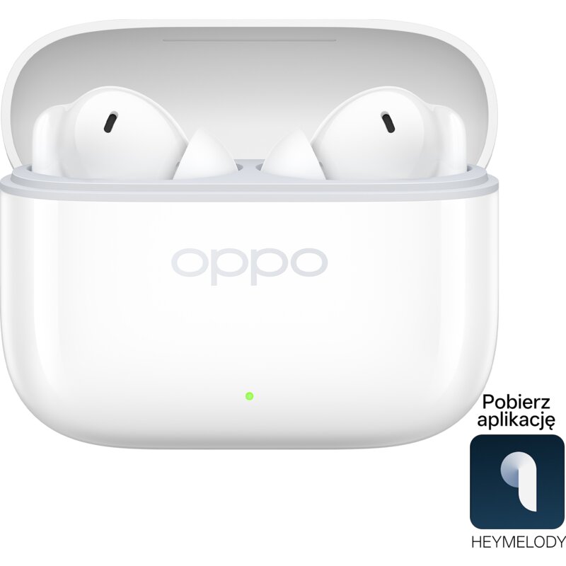 OPPO Enco Buds3 Pro Dokanałowe Bluetooth 5.4 Funkcje AI Biały