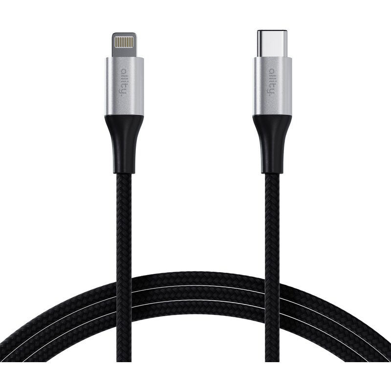 Kabel USB-C - Lightning ALLITY AUC-01 27W 2 m Czarny