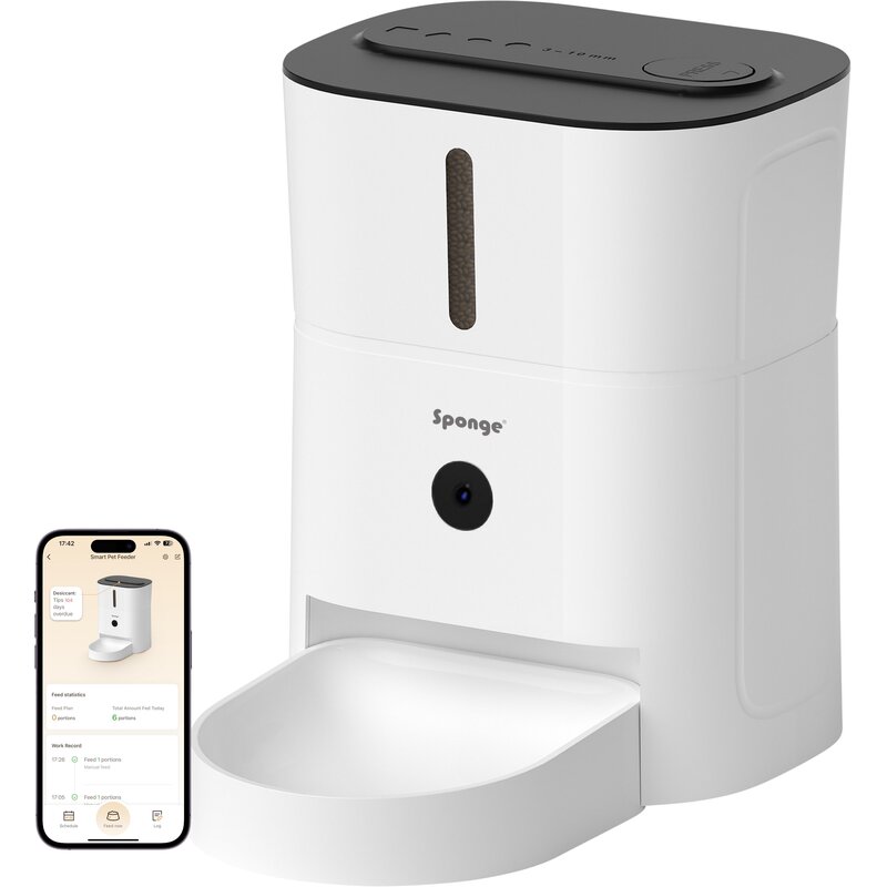 Dozownik karmy automatyczny SPONGE Pet Feeder Smart SPETFSC0001