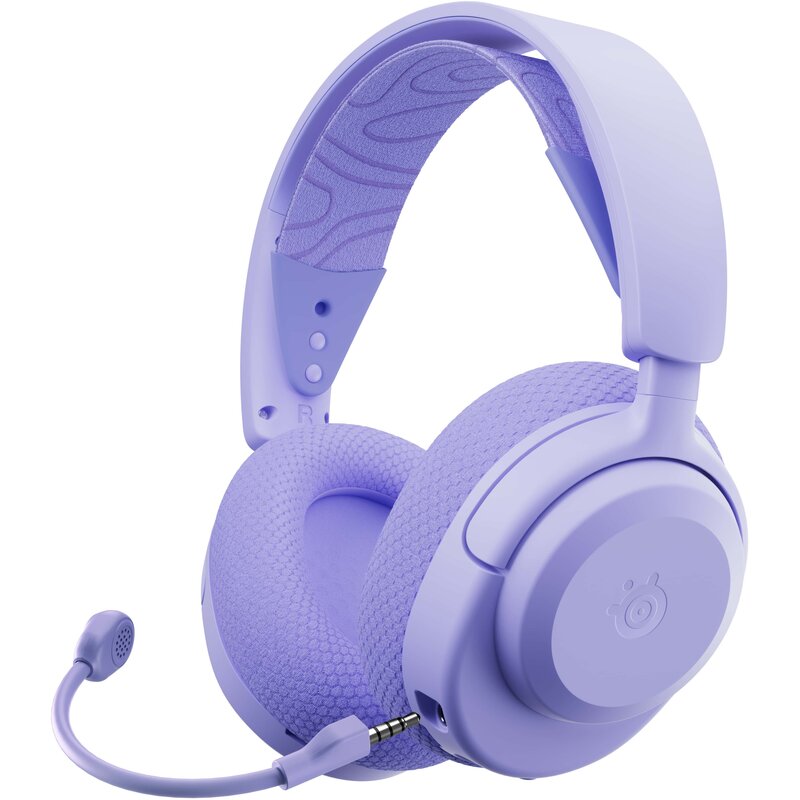 Słuchawki STEELSERIES Arctis Nova 3P Wireless, Nauszne, Dźwięk przestrzenny Fioletowy