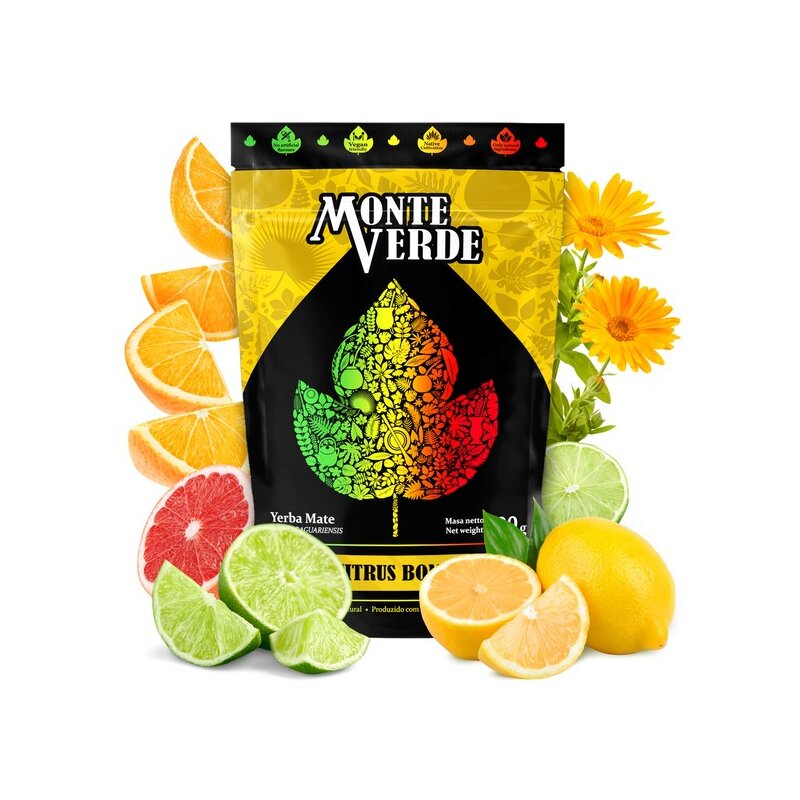 Yerba Mate MONTE VERDE Citrus Bomb 500 g