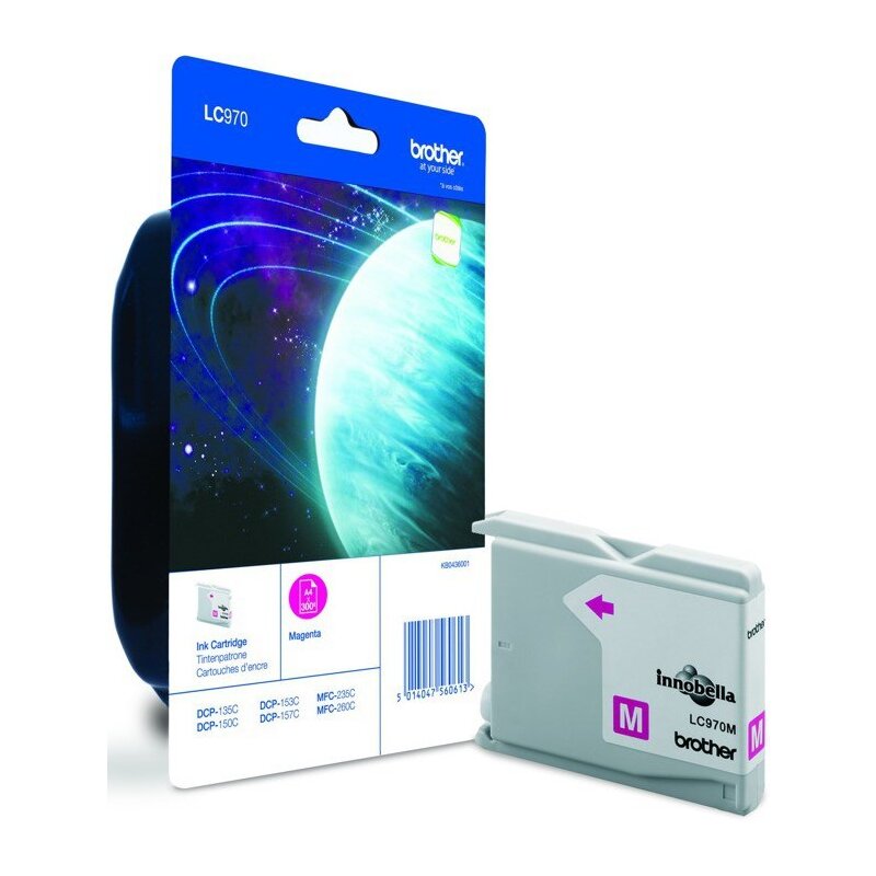 Tusz BROTHER Purpurowy 6.1 ml LC-970M