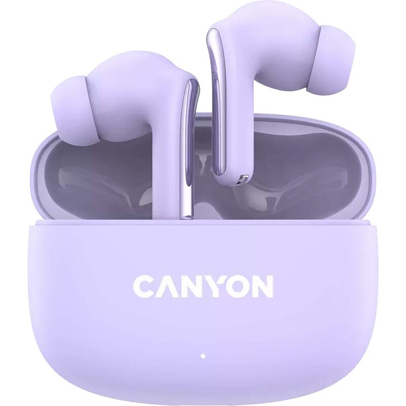 CANYON Słuchawki dokanałowe OnGo 9 Fioletowe