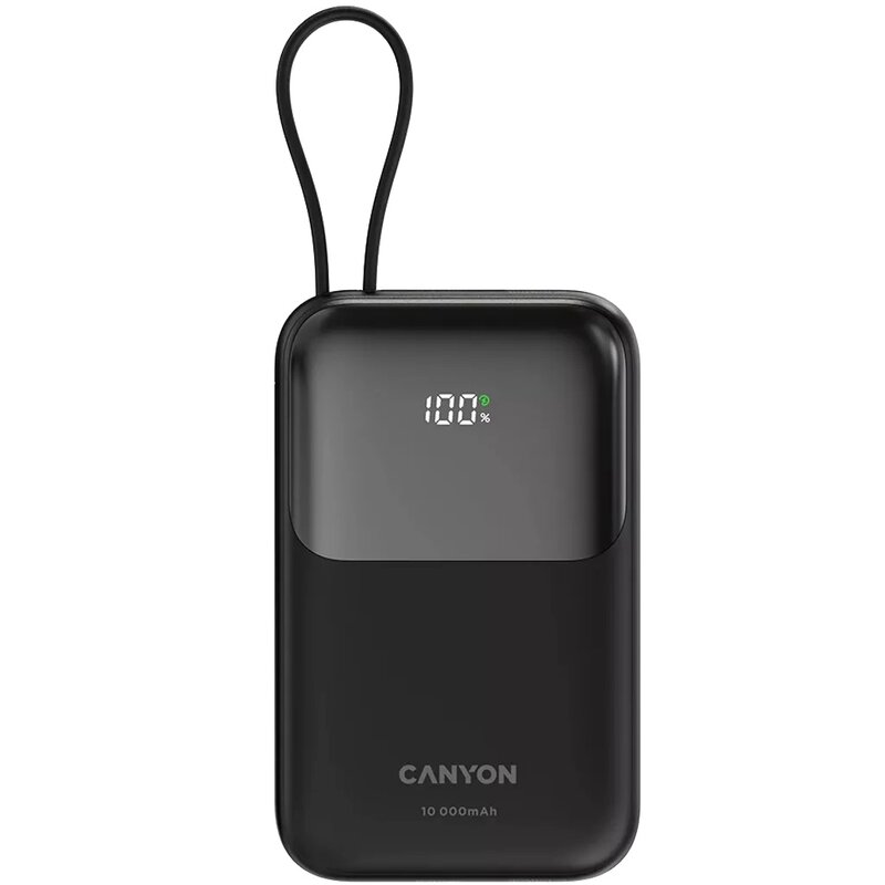 Powerbank CANYON OnPower 101 CNS-CPB101BK 10000 mAh 22.5W Czarny