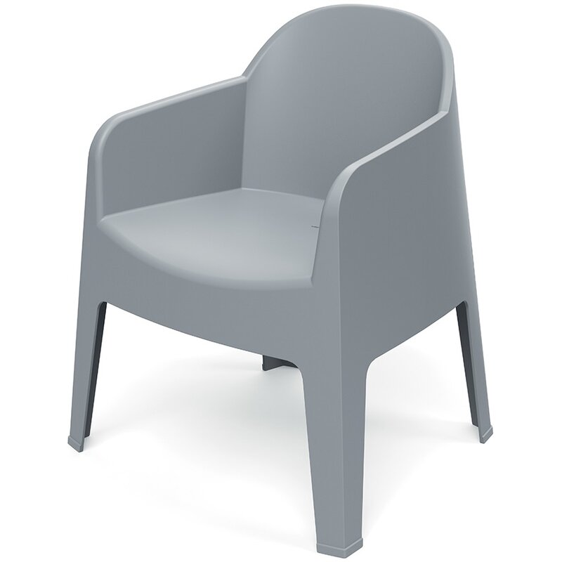 Krzesło ogrodowe FERNE Milane FMISS768 Szary