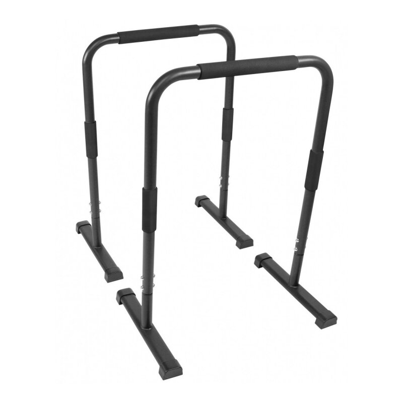 Poręcze do pompek GORILLA SPORTS 101126-00019-0001 Czarny (2 szt.)