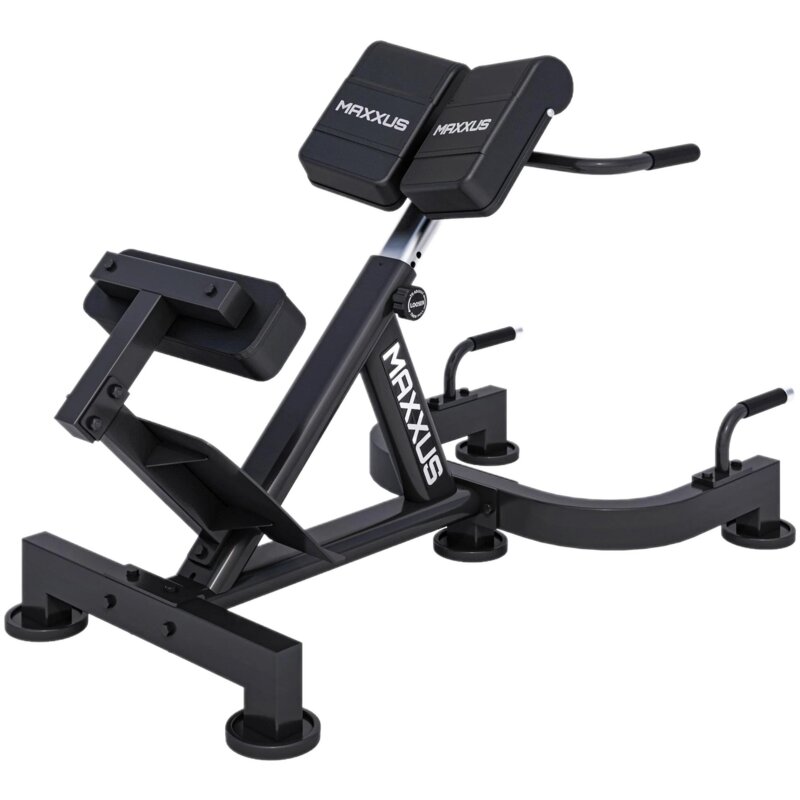 Ławka do ćwiczeń GORILLA SPORTS Maxxus Hyperextension Pro