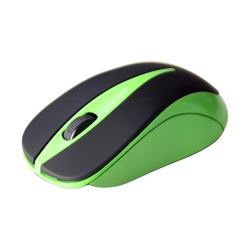 Mysz MEDIA-TECH Plano Czarno-zielony