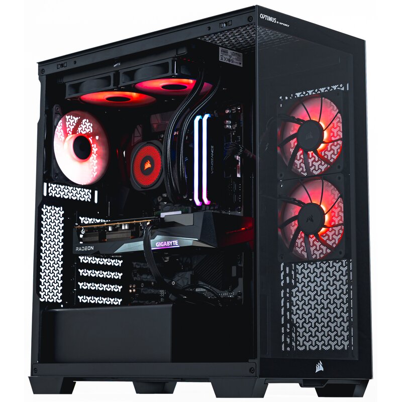Komputer OPTIMUS E-sport GB550T-CR5 R7-5800X 16GB RAM 1TB SSD Radeon RX7600 Windows 11 Home