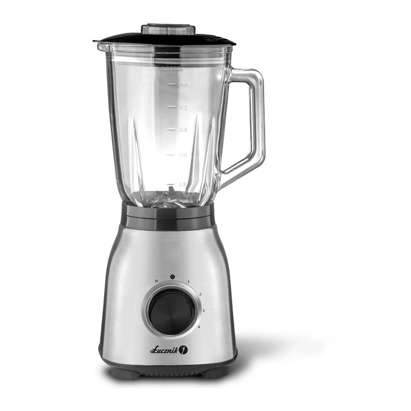Blender kielichowy ŁUCZNIK BL-1000 Srebrno-czarny