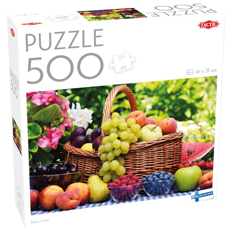 Puzzle TACTIC Lovers Kosz owoców 59224 (500 elementów)