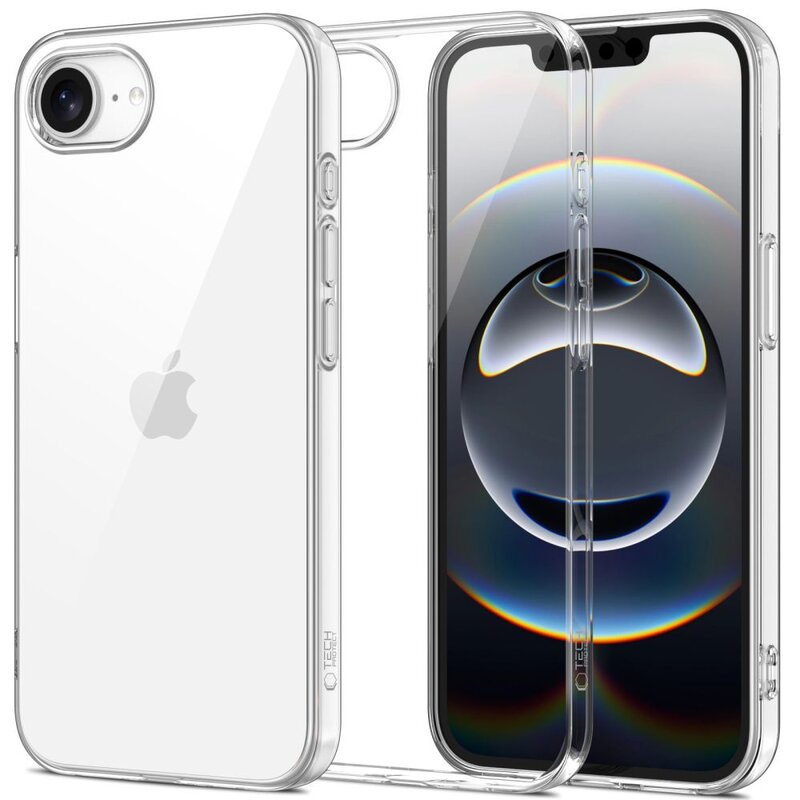 Etui TECH-PROTECT FlexAir do Apple iPhone 16e/17e Przezroczysty