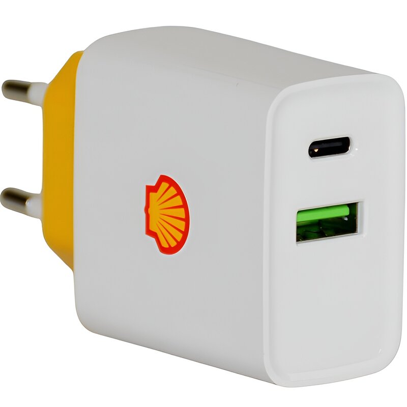 Ładowarka sieciowa SHELL USB A I C 20W