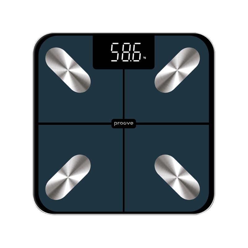 Waga łazienkowa PROOVE Smart Scale Balance Lite Niebieski