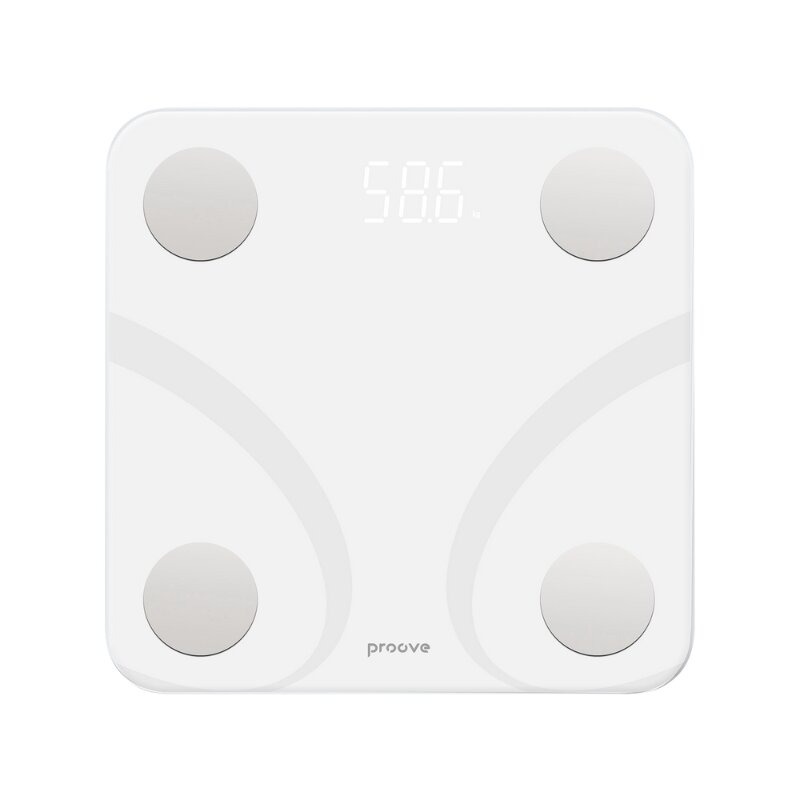 Waga łazienkowa PROOVE Smart Scale Balance Biały