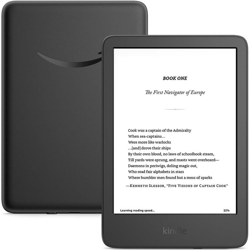 Czytnik e-booków KINDLE 11 (2024) 16GB z reklamami Czarny
