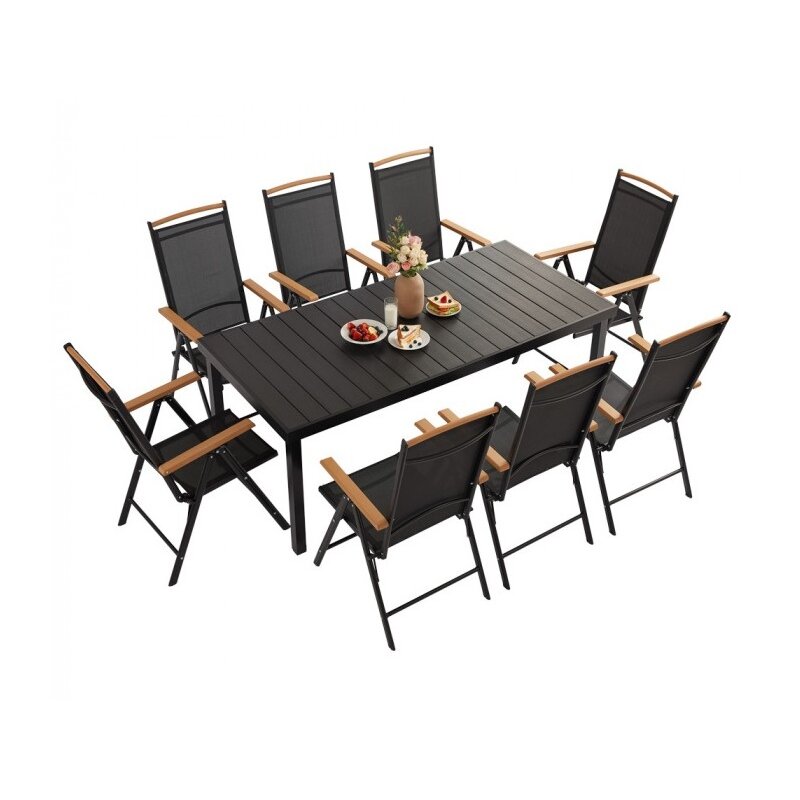 Meble ogrodowe MIRPOL Izzy WR-7223-9PC-CS