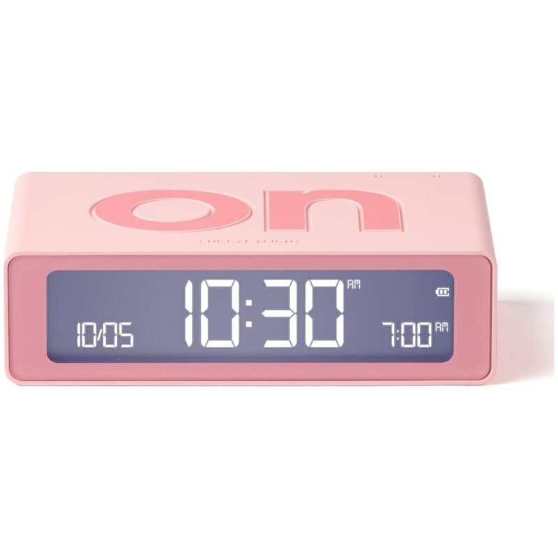 Budzik LEXON Flip Mini Różowy