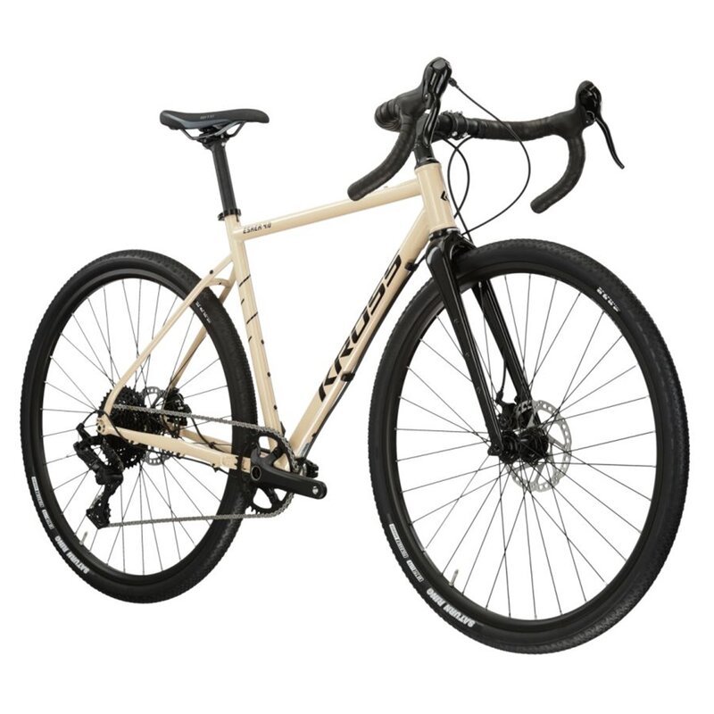 Rower gravel KROSS Esker 4.0 L21 28 cali męski Kremowo-czarny