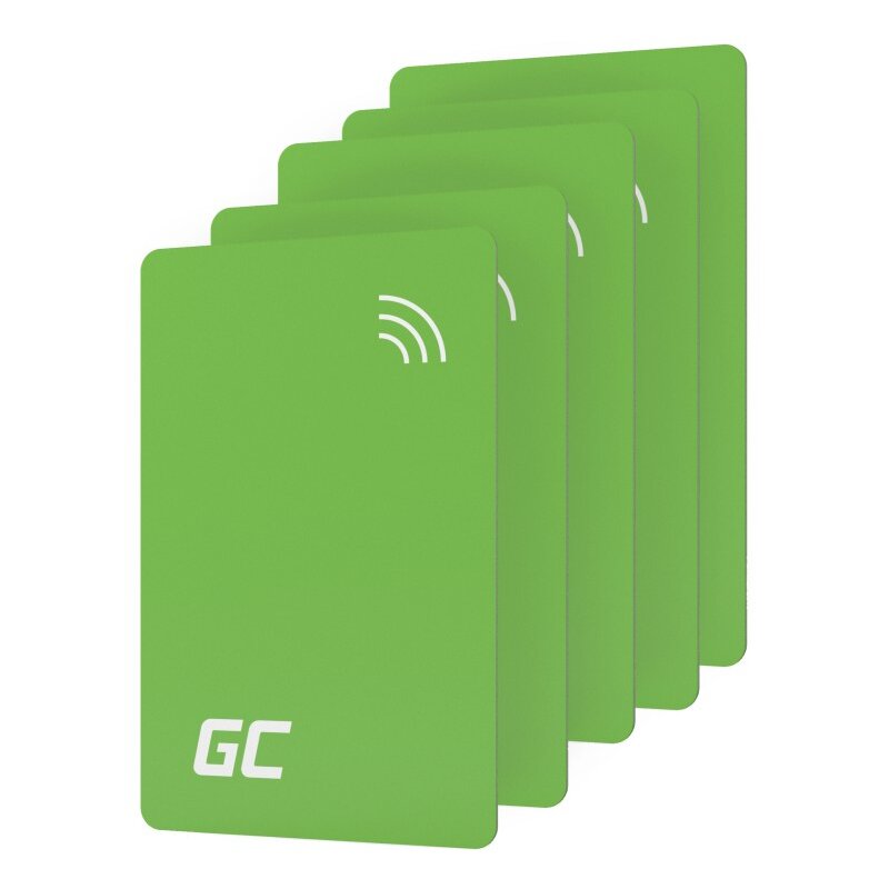 Zestaw kart NFC GREEN CELL HabuDen EVGCAKNFC5 (5 sztuk)