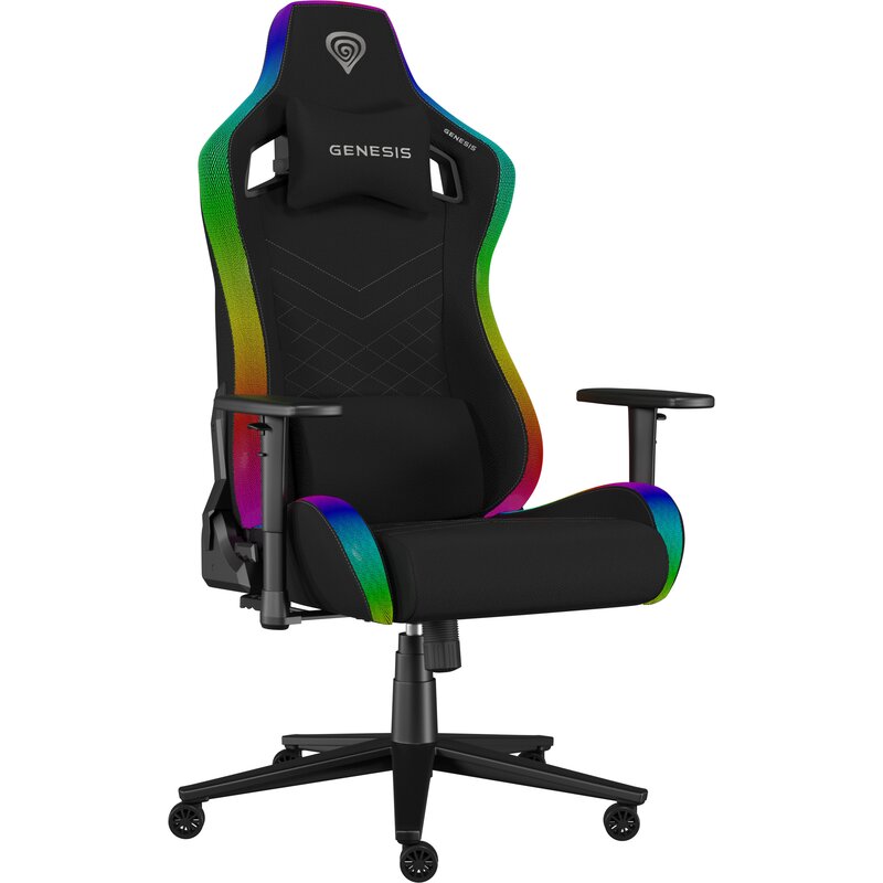 Fotel gamingowy GENESIS Trit 660 RGB Czarny